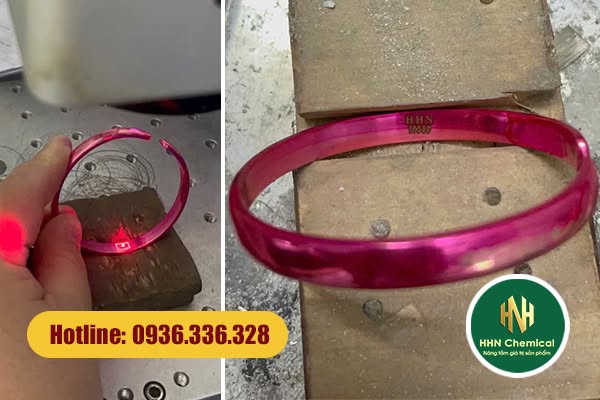 Nano phủ bóng trang sức