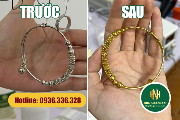 Nano phủ bóng trang sức