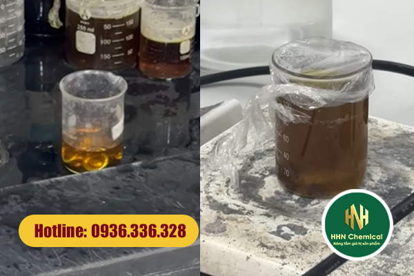 Ngâm trang sức đã phủ keo trong 100ml dung dịch K₂SO₄