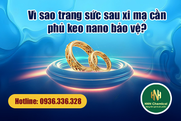 Nano phủ bóng trang sức